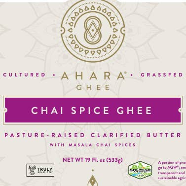 AHARA RASA – Manteiga por atacado – Chai Spice Ghee3