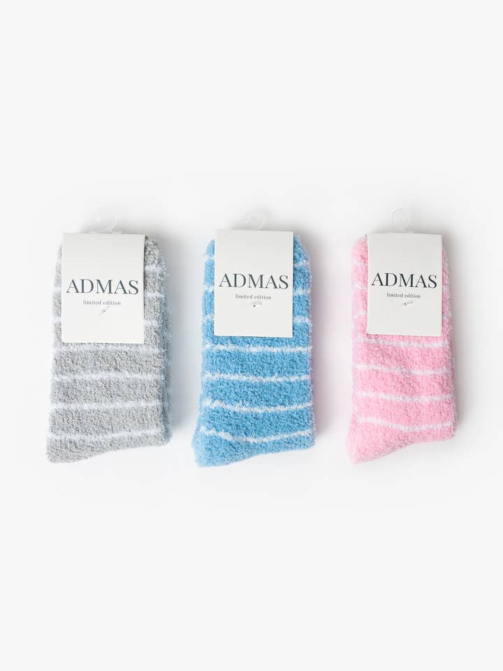 Admas Home Normal Shaft Socks Stripes Home For Women… for wholesale by ADMAS