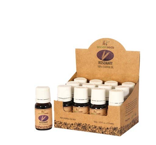 Designs by Deekay Inc. - Wholesale Essential Oil - Ancient Veda - Rosemary Essential Oil (10 ml.)