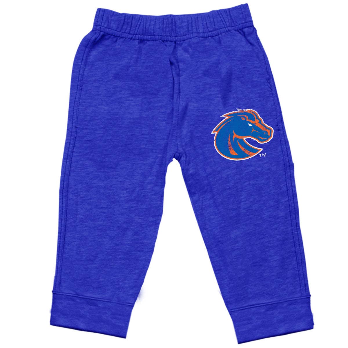As Shown Wes & Willy Boise State Bronco's Fleece Pants for wholesale on Faire0