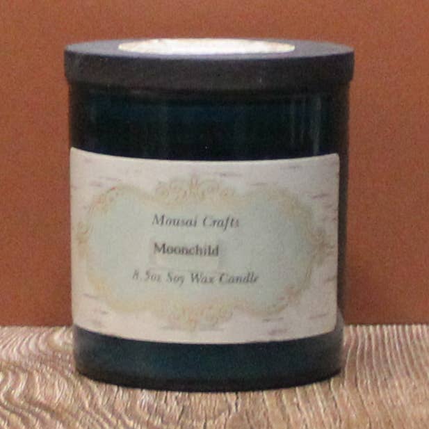 Mousai Crafts - Wholesale Jar/Filled Candle - Moonchild 8.5oz Soy Wax Candle1