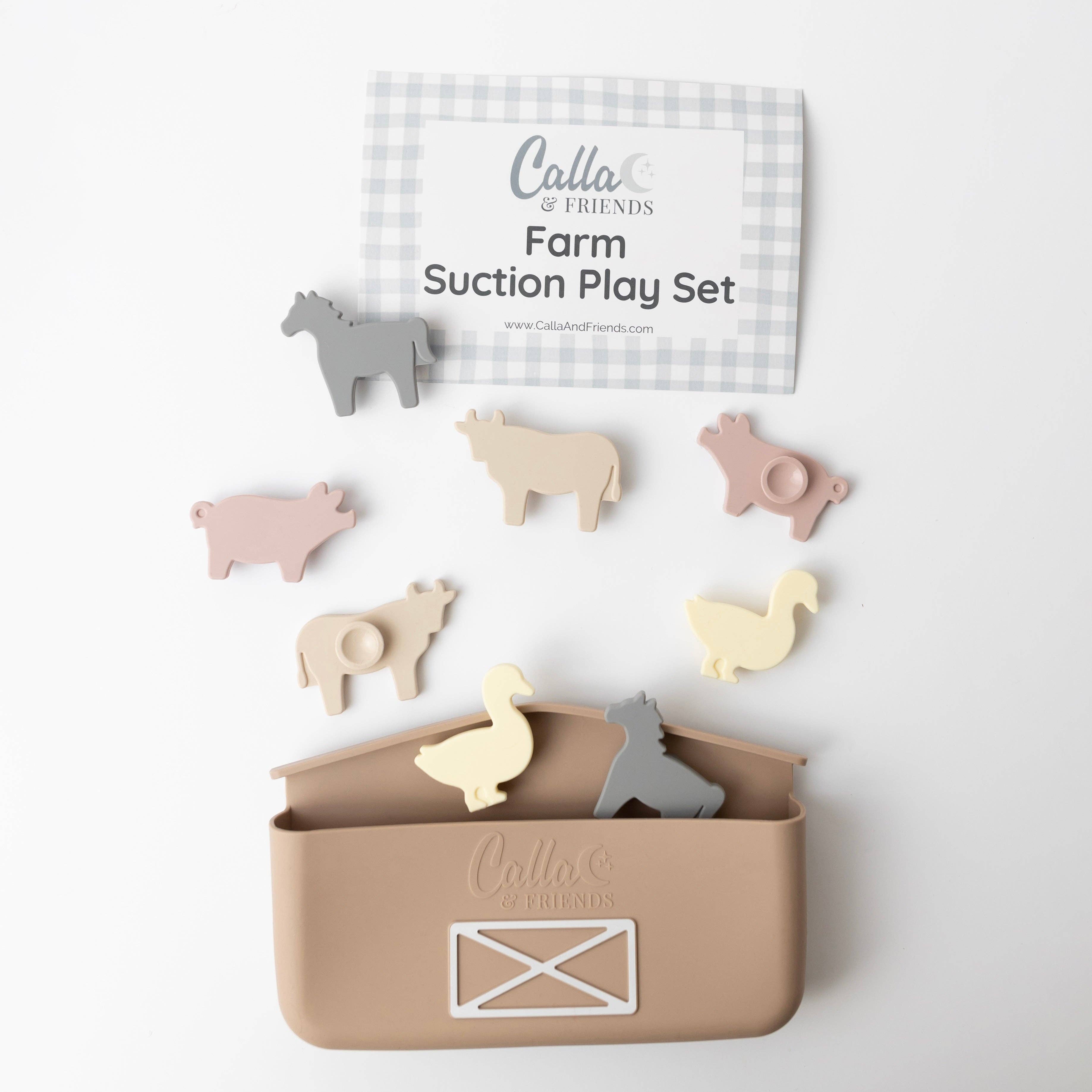 Calla & Friends - Wholesale Toy Set - Kids - Farm Suction Play Set10