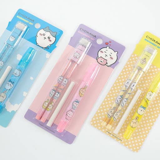 K-Wonderland – wholesale Pencil – Chiikawa Essential Pencil Stationary Gift SET6