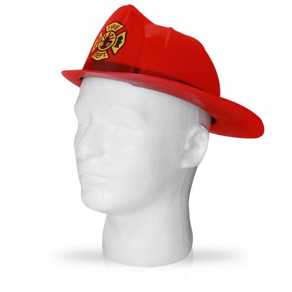 Dress Up America - Vente Déguisement – enfant - Costume de casque de pompier rouge