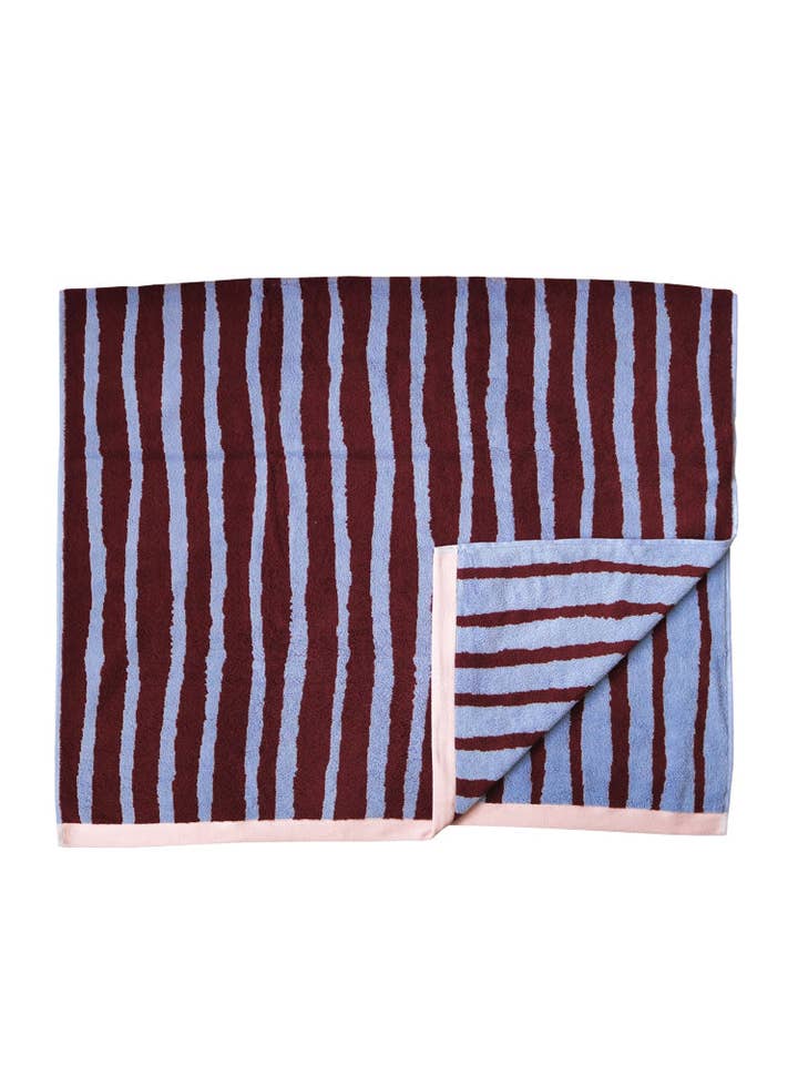Strokes Towel Sheet for wholesale by Mosey Me