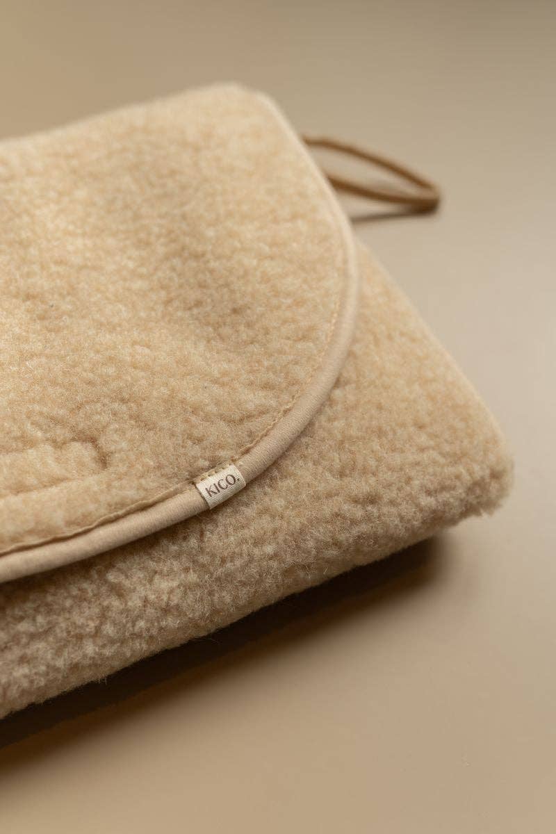 Kico Label - Vendita all'ingrosso Materassino fasciatoio - Neonati - Tappetino per il cambio (con custodia) - Lana merino6