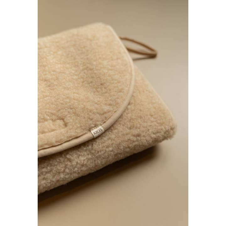 Kico Label - Vendita all'ingrosso Materassino fasciatoio - Neonati - Tappetino per il cambio (con custodia) - Lana merino6