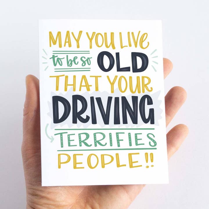 Pedaller Designs – Großhandel Geburtstagskarten – Mögest du so alt werden... Lustige Geburtstagskarte2