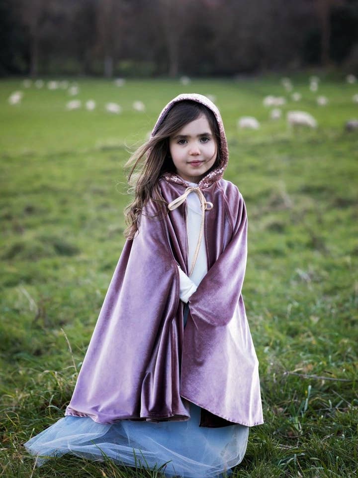 “Cosmic Pearl Riding Hood” Magic Cape for wholesale by Moi Mili