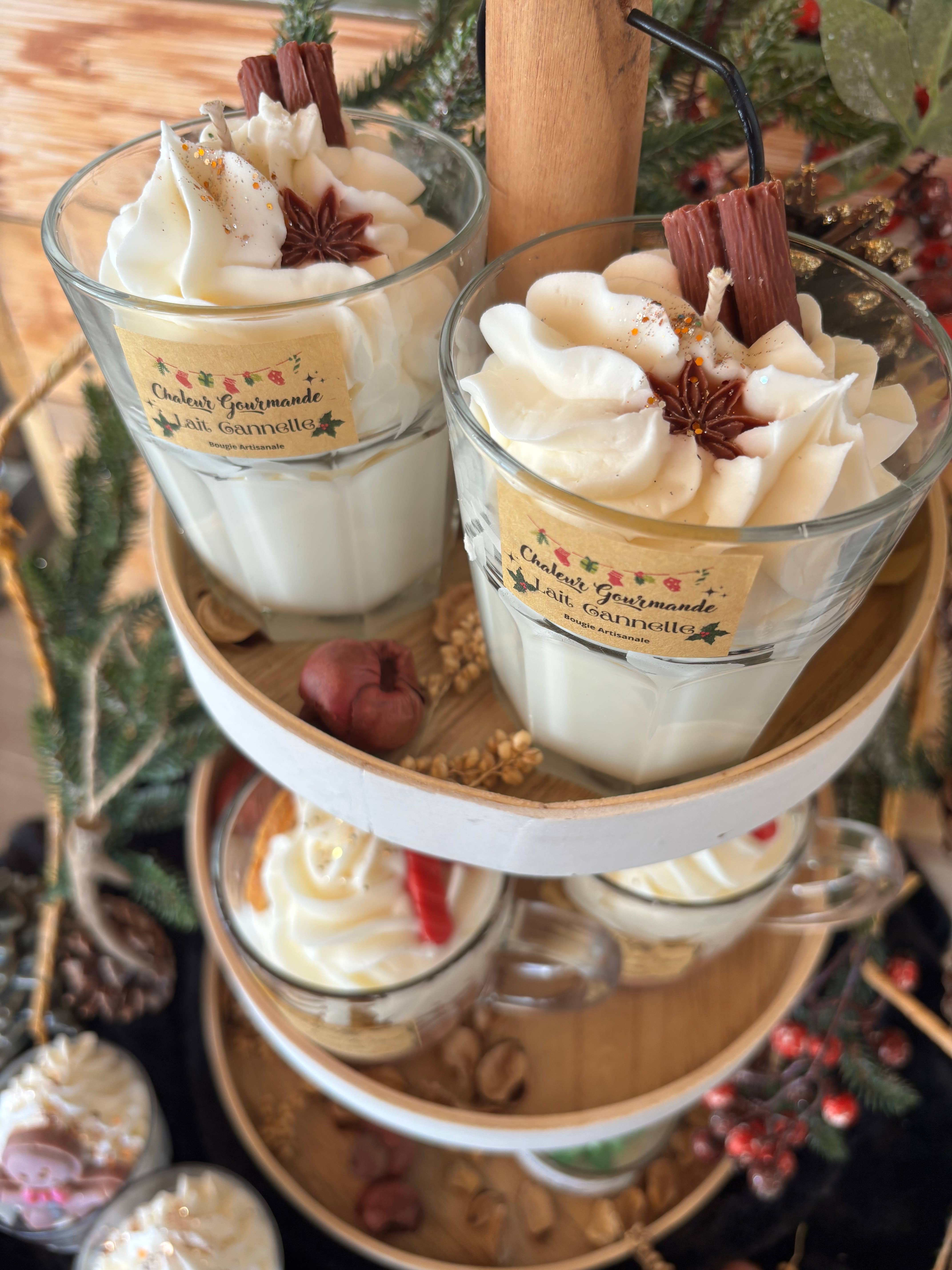 Chaleur Gourmande - Wholesale Novelty Candle - 10 Christmas winter candles implementation pack1