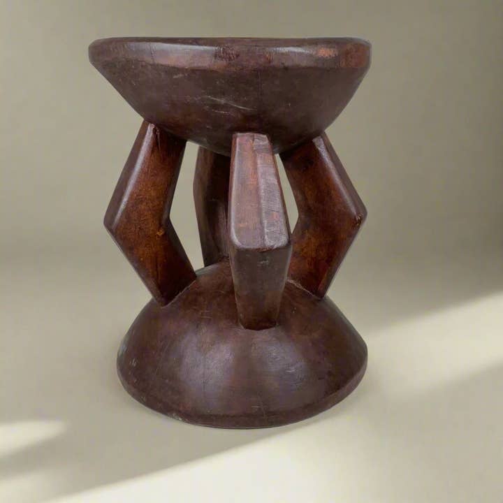 Tabouret Dogon 30 cm #01 for wholesale by Ineza Home Décor