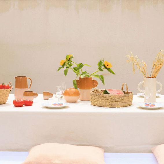 Oustao - Wholesale Pitcher - Mediterranea ceramic pitcher - Bicolour3