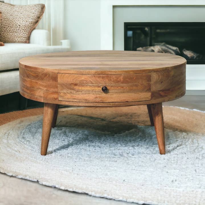 Table basse Odyssey en chêne-ish pour la vente par Artisan Furniture