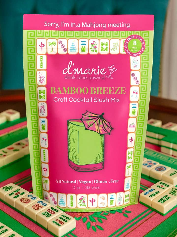 Bamboo Breeze Mahjong Cocktail - Ready-To-Freeze Cocktail for wholesale by d'marie inc.