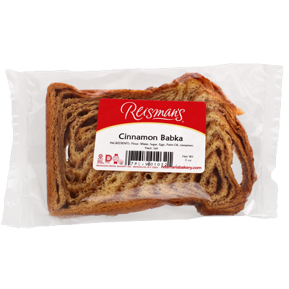 Reisman's Bakery - Vendita all'ingrosso Torta - fetta di babka alla cannella1