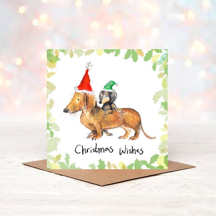 Catherine Rayner Trading Ltd - Wholesale Christmas Card - Matilda and Robyn Charity Christmas Card 2