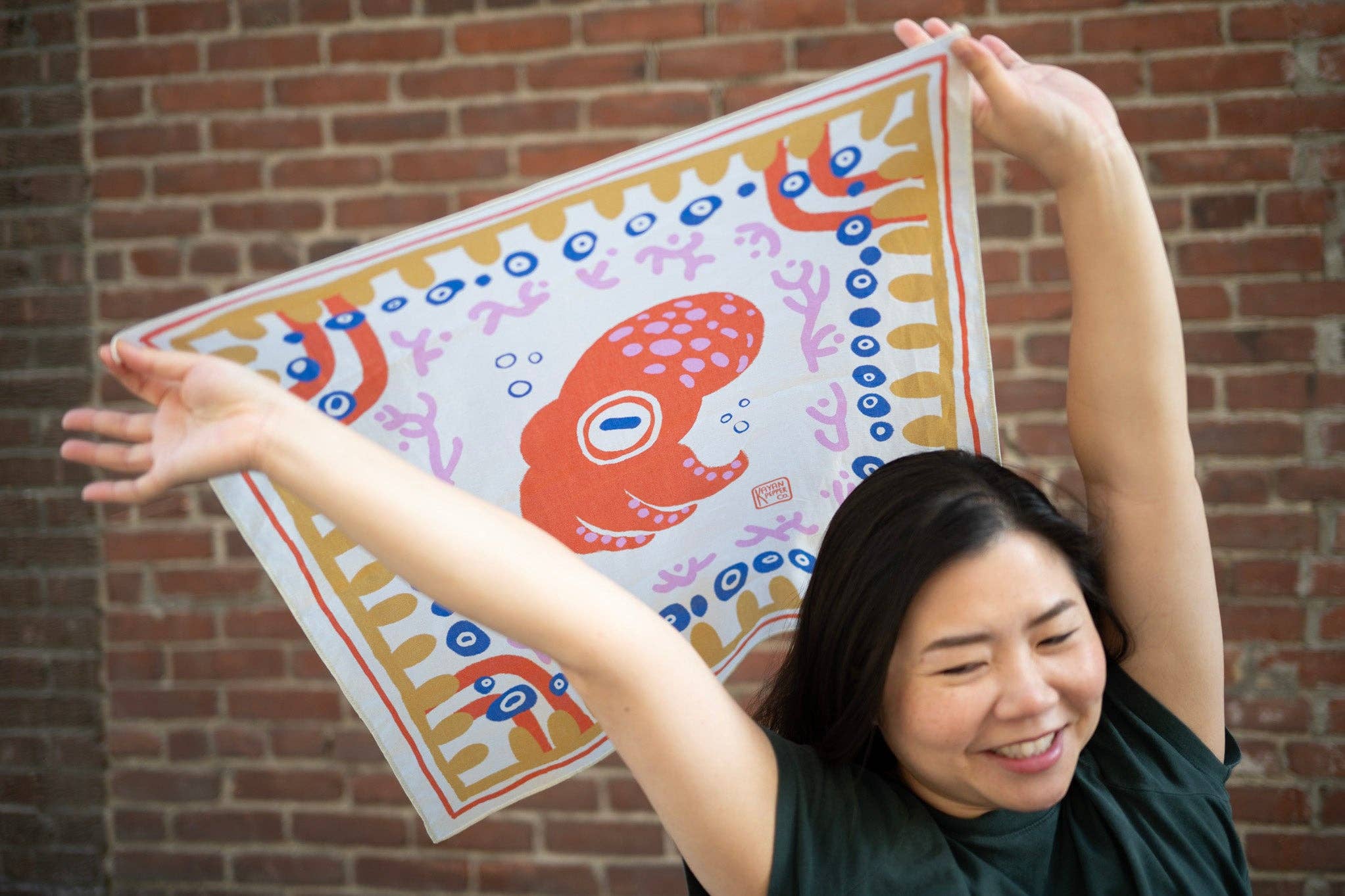 Kayan Pepper Co. - Wholesale Bandana - Women's - Baby Squid Bandana3