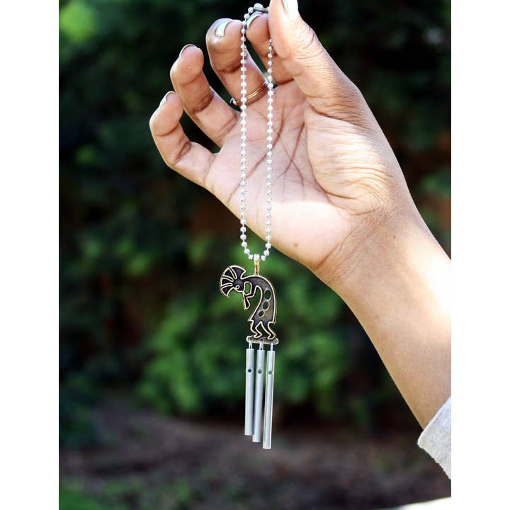 Jacob's Musical Chimes – Amuleto decorativo para carro – Unissexo por atacado – Carrilhão de charme de carro musical de Jacob, Kokopelli1