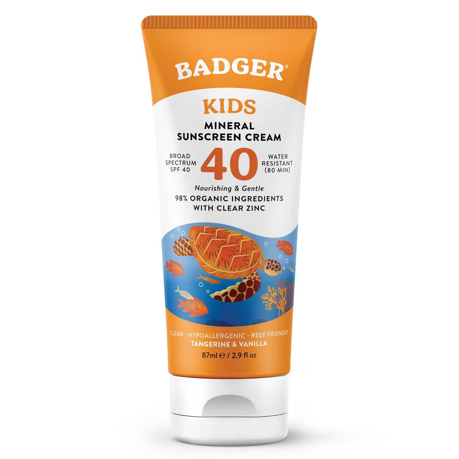 Badger Balm - Wholesale Sunscreen - Kids Mineral Sunscreen Cream - SPF 400