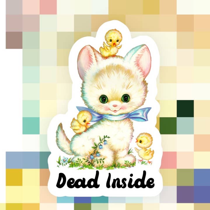 Vinilo Dead Inside para venta al por mayor de Ace the Pitmatian Co