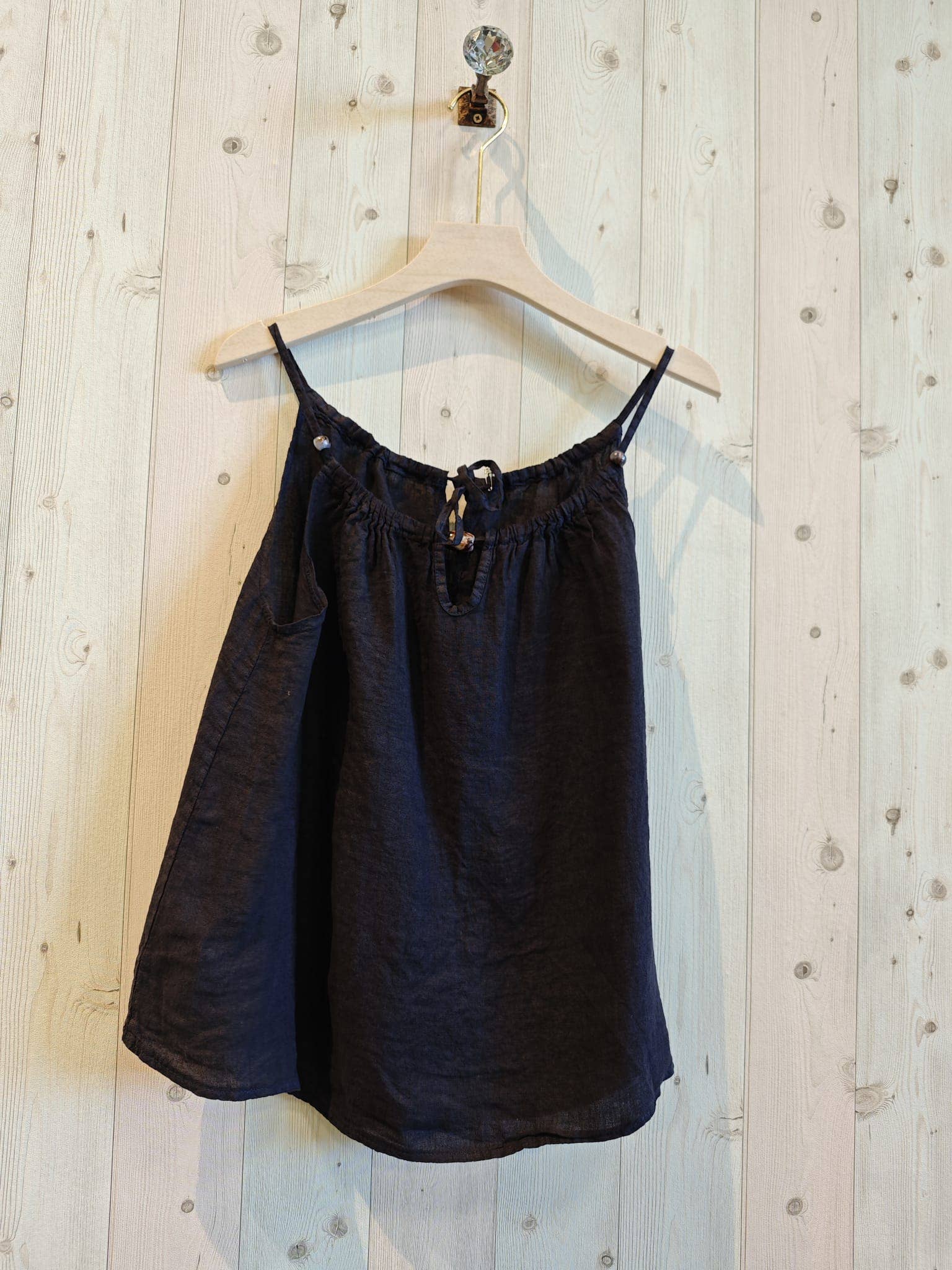 Linen & More - Wholesale Blouse - Women's - REF 18039 100% LINEN TANK TOP10