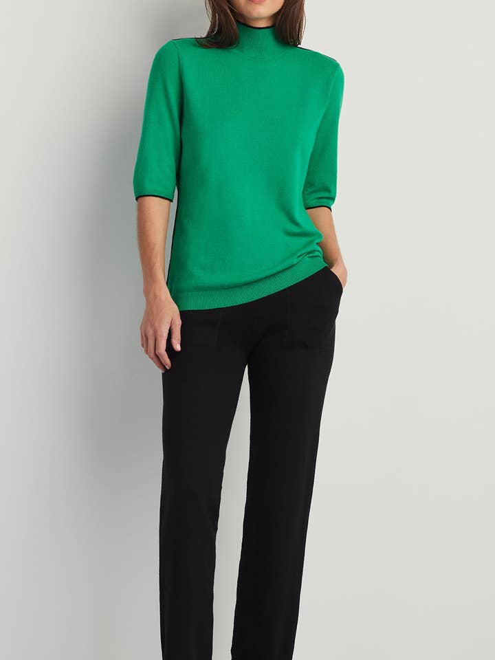 Ellen Tracy - Wholesale Knit Sweater - Women's - CARLEE MOCK NECK SWEATER TEE16