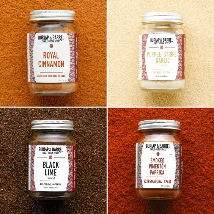 Burlap & Barrel - Wholesale Dried Spice Mix - Best Seller Starter Case: Spice Bundle 12 Jar Variety Pack