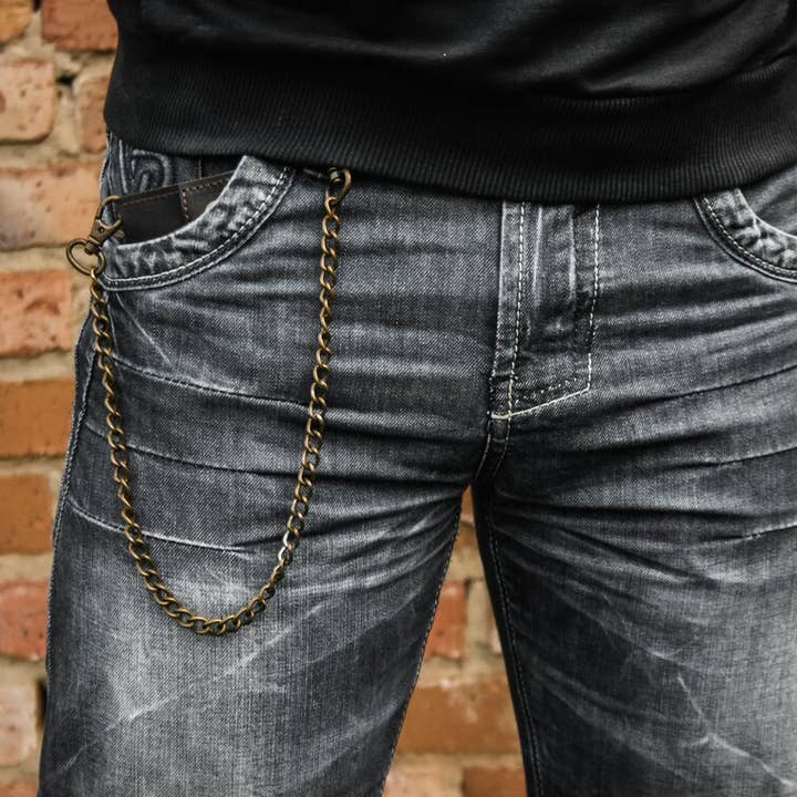 Pikore - Wholesale Wallet - Men's - Chain Leather Wallet8