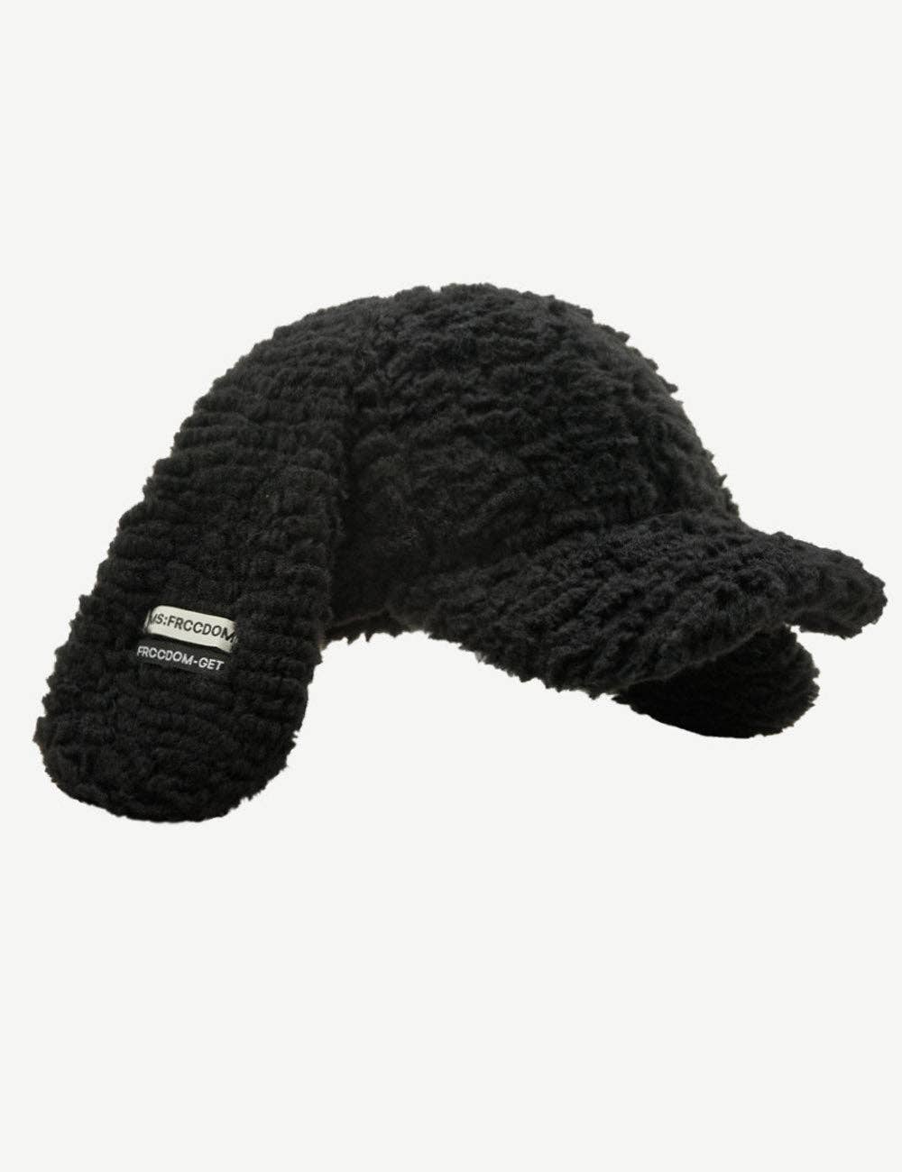 Dipped Shop - Wholesale Baseball Cap - Women's - Cute Plush Long Ears Bunny Baseball Cap DP25G7263