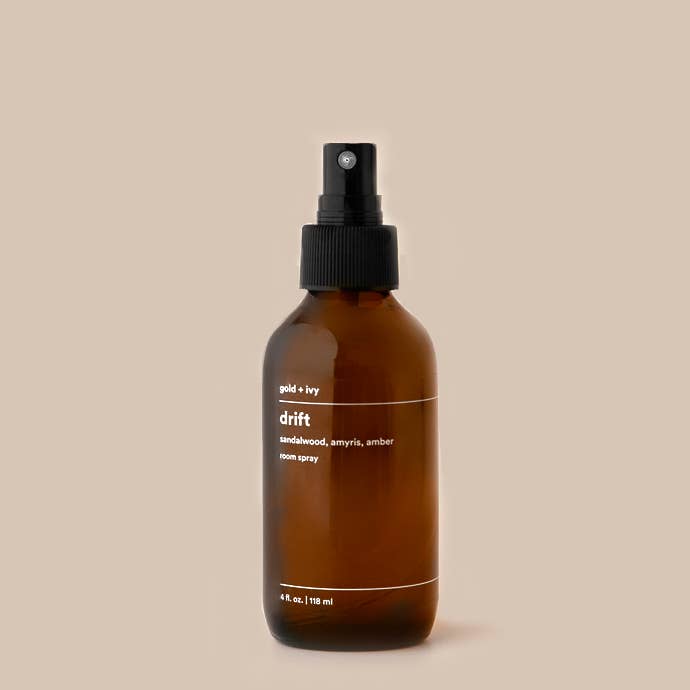 gold + ivy - Wholesale Room & Linen Spray - drift room + linen spray mist - sandalwood, amyris, amber