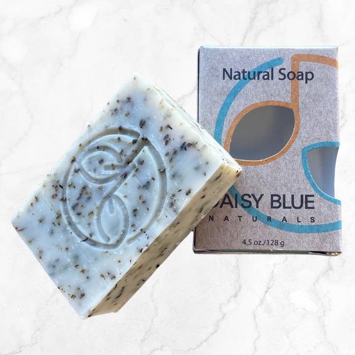 Savon en barre à la menthe poivrée - Saisonnier pour la vente par Daisy Blue Naturals