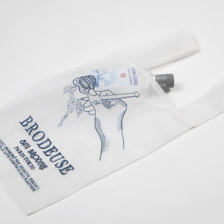 Personalized Organza Bag for wholesale by Brigitte Tanaka