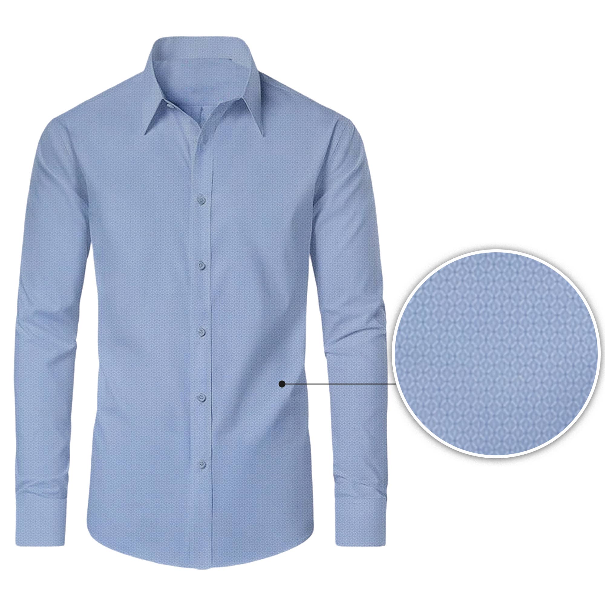 Galaxy By Harvic – Camisa de botões - Homem por atacado – Camisas de Homem de Manga Comprida com Estampado e Elasticidade para Desempenho12