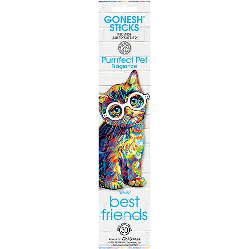 Gonesh - Wholesale Incense - Incense Sticks: Molly Cat - Purrrfect Pet