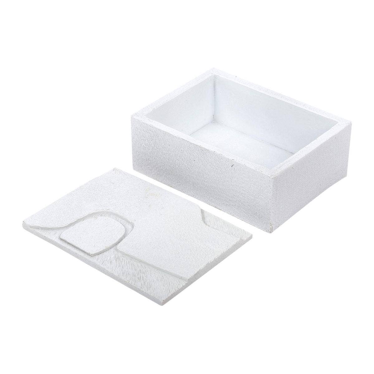 Truu Design - Wholesale Decorative Box - Truu Design Decorative Storage Box, Textured Polyresin5