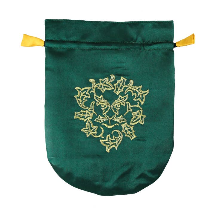 Groene Man Gevoerde Satijnen Tarot- / Opbergzak voor wholesale door Eastgate Resource