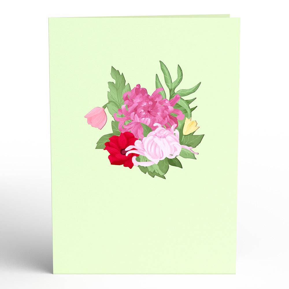 Lovepop Cards - Wholesale Everyday Greeting Card - Flower Patch Card, 5x7" Pop-Up Cards, Vintage, Vase3
