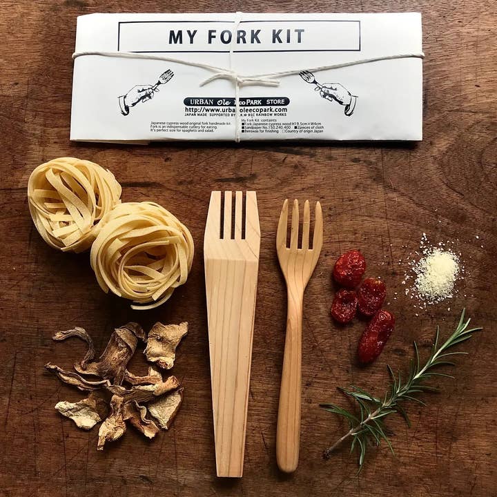 Fork Whittling DIY Kit Set for wholesale by Made In Japan Tableware & Homeware