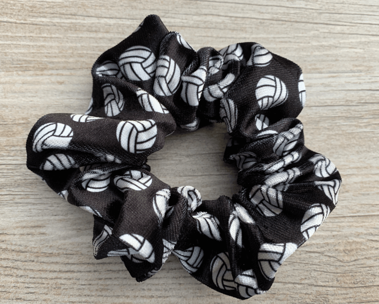 Sportybella - Wholesale Scrunchie - Women's - Volleyball Premium Velvet Scrunchie1