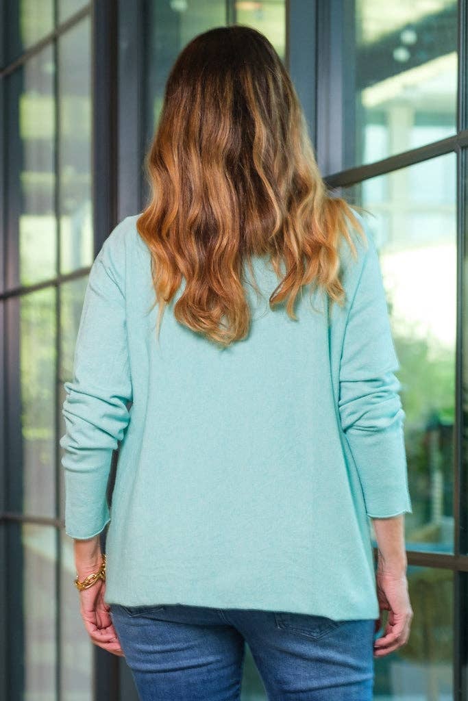 TINA Stephens Italy/Tees By Tina - Wholesale Knit Sweater - Women's - Laurin Seriously Soft Jewel Neck Sweater (BLS425)11