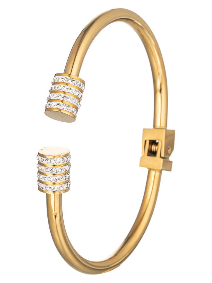 Makayla Armreif - Gold für den Großhandel von Eye Candy Los Angeles