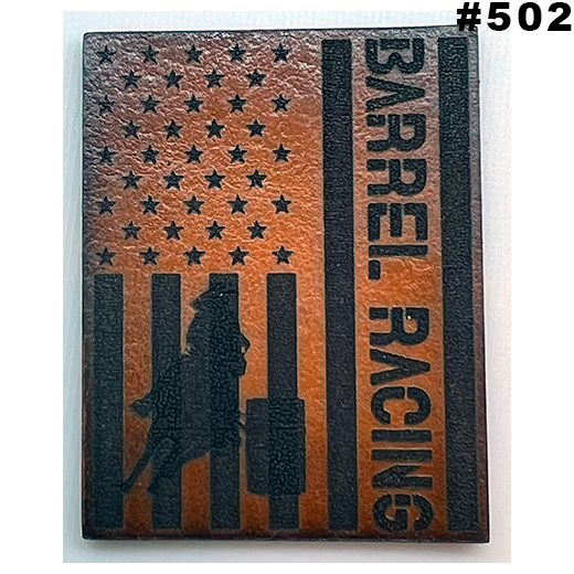 Wild Heritage Apparel - Venta al por mayor Accesorio para sombrero - Hombre - Parche de sombrero de cuero grabado personalizado18