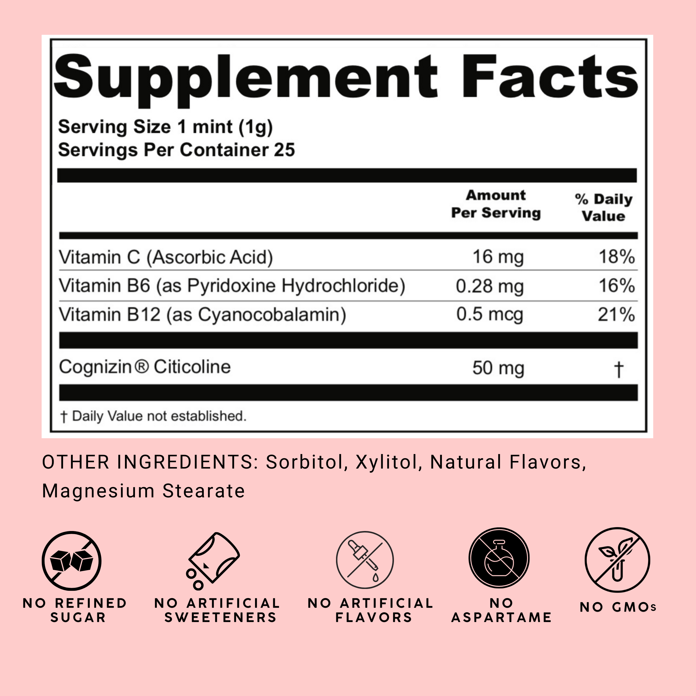 NOOZ - Wholesale Oral Supplement/Vitamin - FOCUS MINTS4