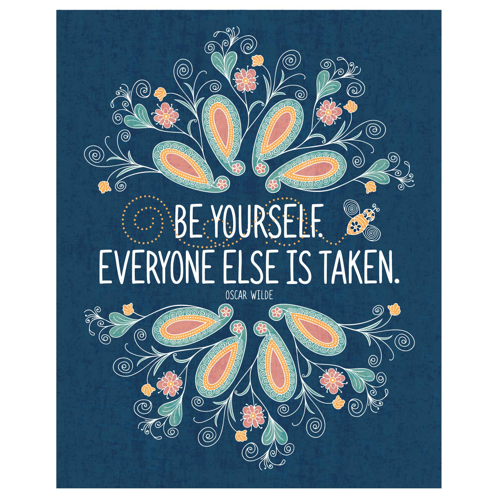 B.Goods Designs - Wholesale Art Print - Be Yourself Art Print – Oscar Wilde Quote1