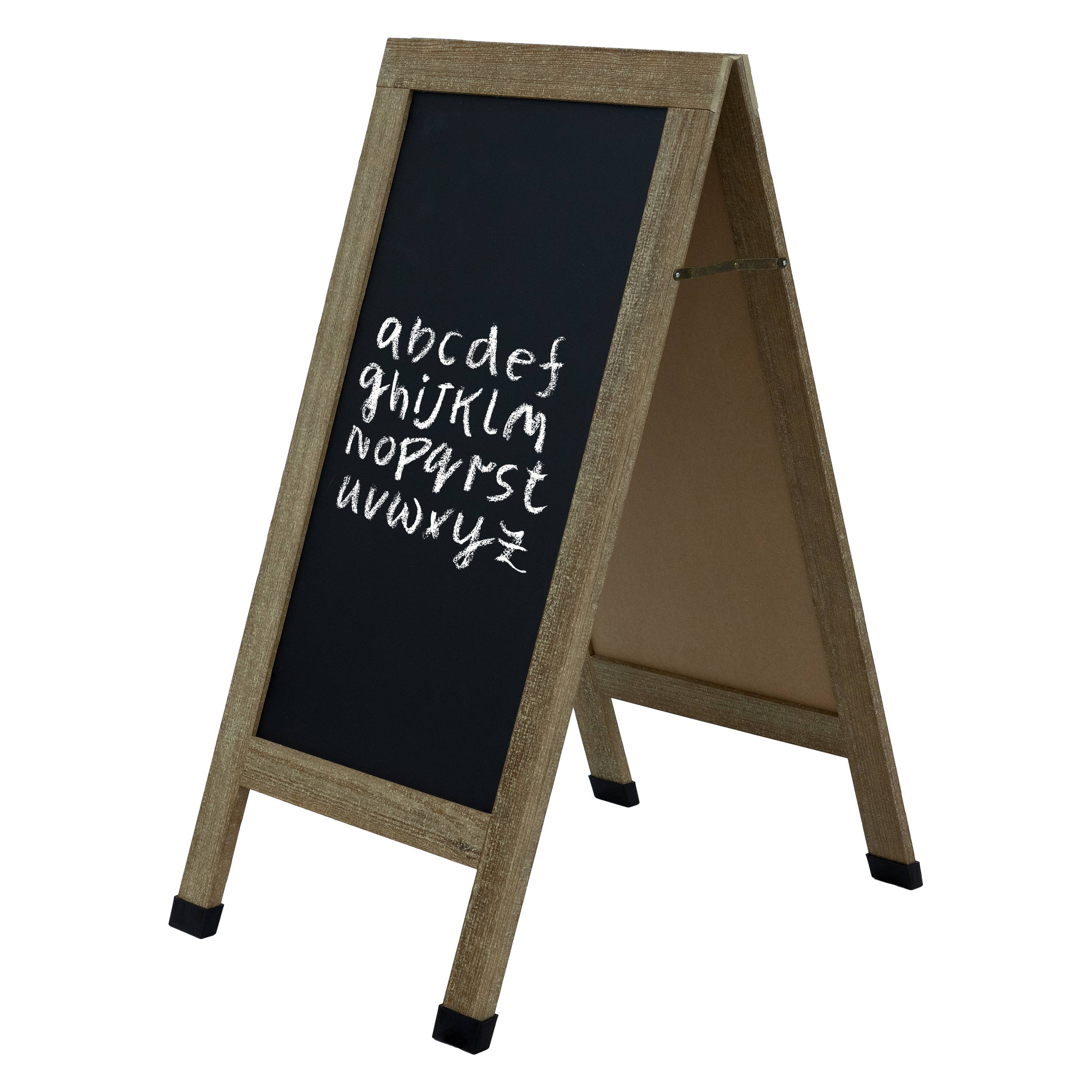 Sunnydaze Decor - Wholesale Chalkboard - 40" x 20" Chalkboard with Chalk and Eraser - Weathered4