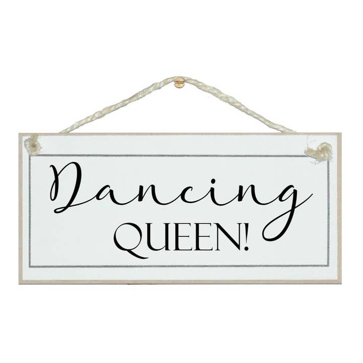 Sinais das senhoras da rainha da dança por atacado de Crafty Clara