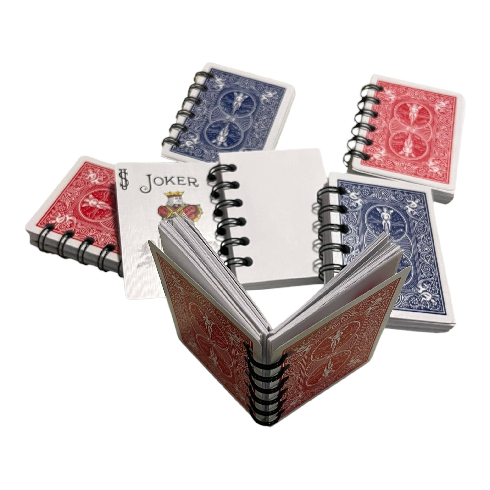 StuckOnU Art - Wholesale Notebook - Playing Cards Mini Notebook, Journal, Notepad3
