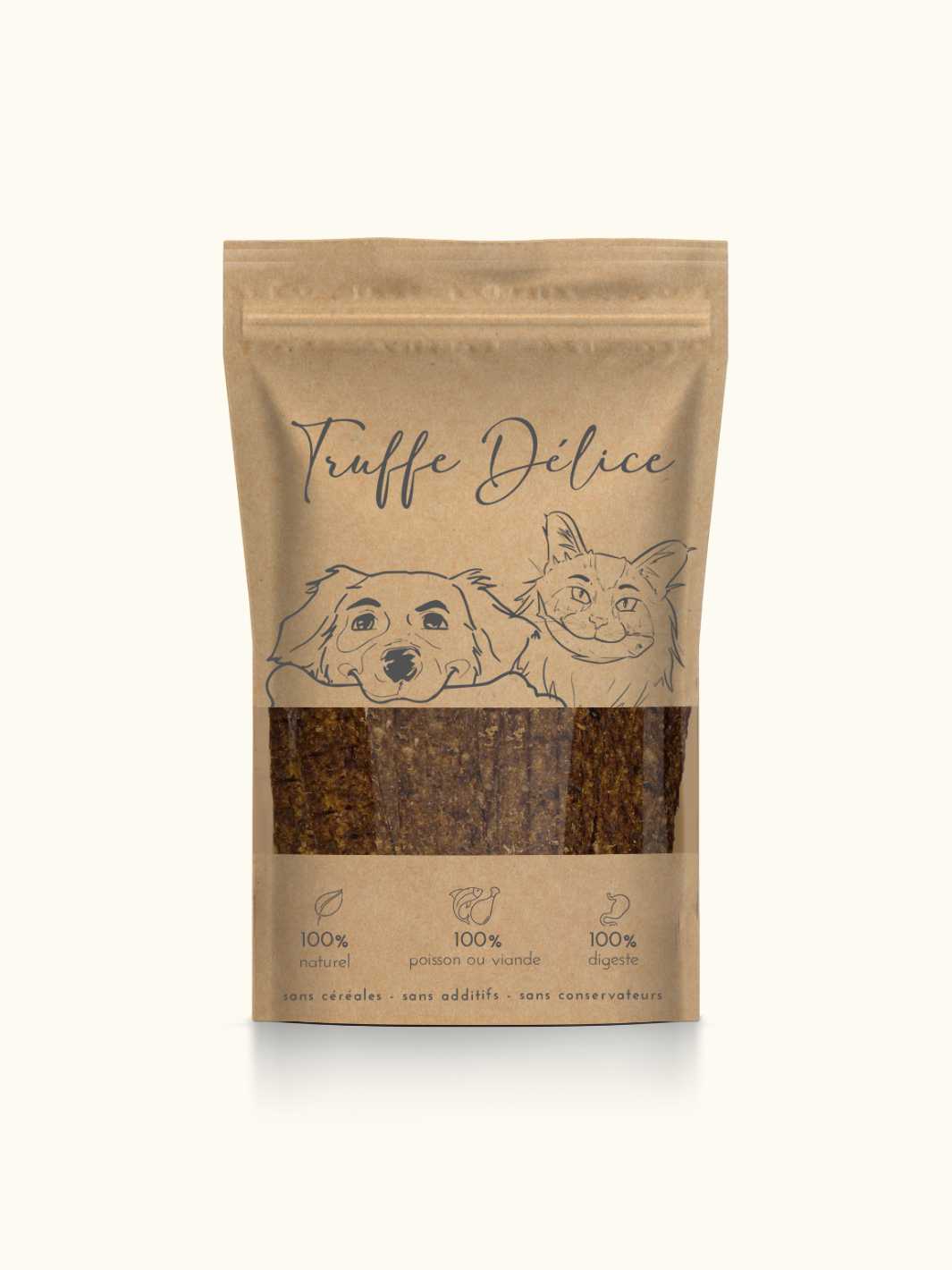 Truffe Délice – wholesale Godis - Hund – Skivor av vildsvin för hundar och katter4