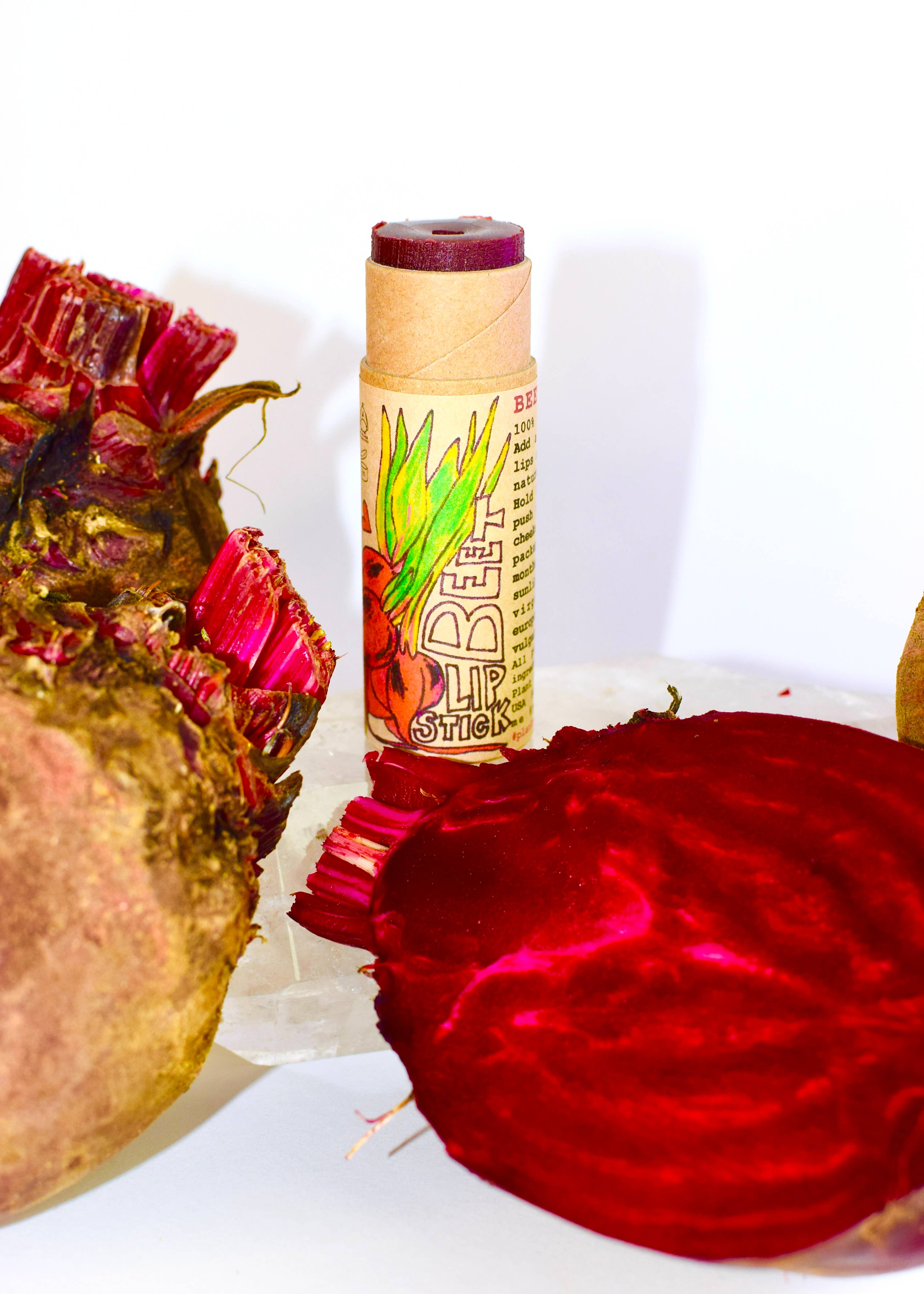 Plant Makeup - Wholesale Lip Stain/Dye/Tint - Beet Lip Stick1