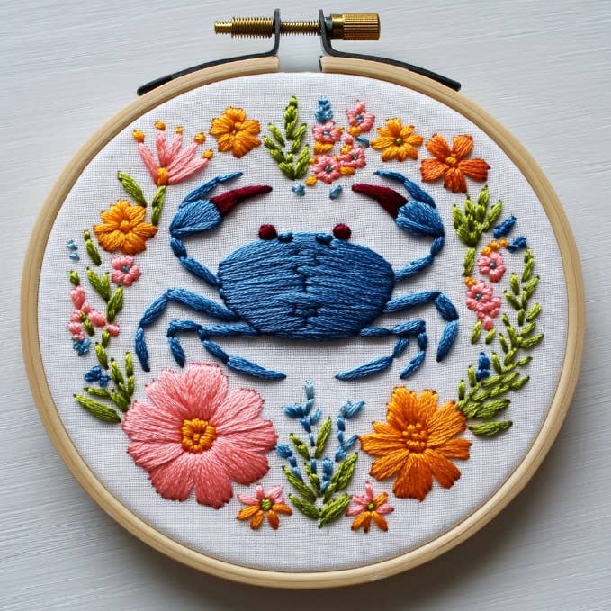 Blaue Krabbe für den Großhandel von Darby & Windsor